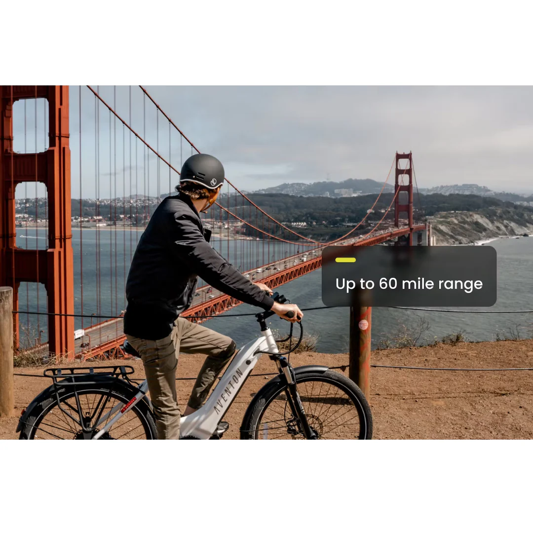 Aventon Level 2 Step-Through Commuter Ebike - Image 10